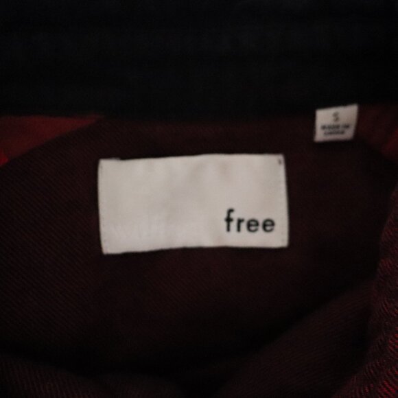 Wilfred Free Womens Red Sz S Plaid Buttoned Casual Layering Midi Dress - Picture 11 of 14